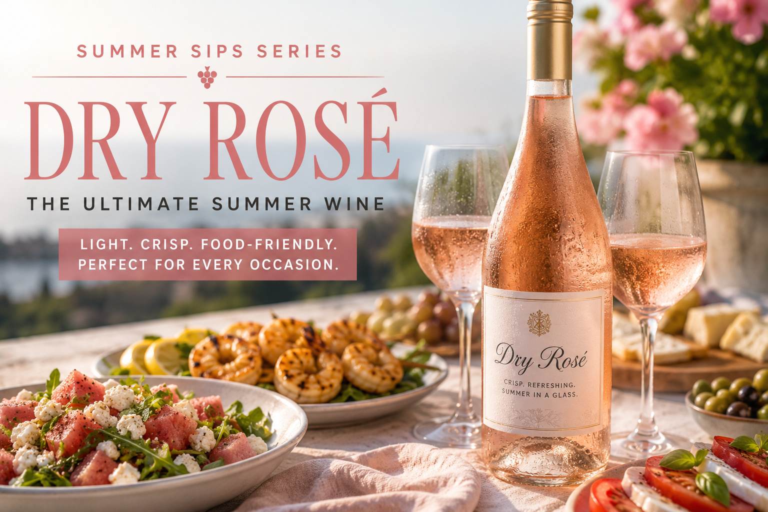 Summer Sips Series: Rosé + Smoked Chicken = Summer Magic